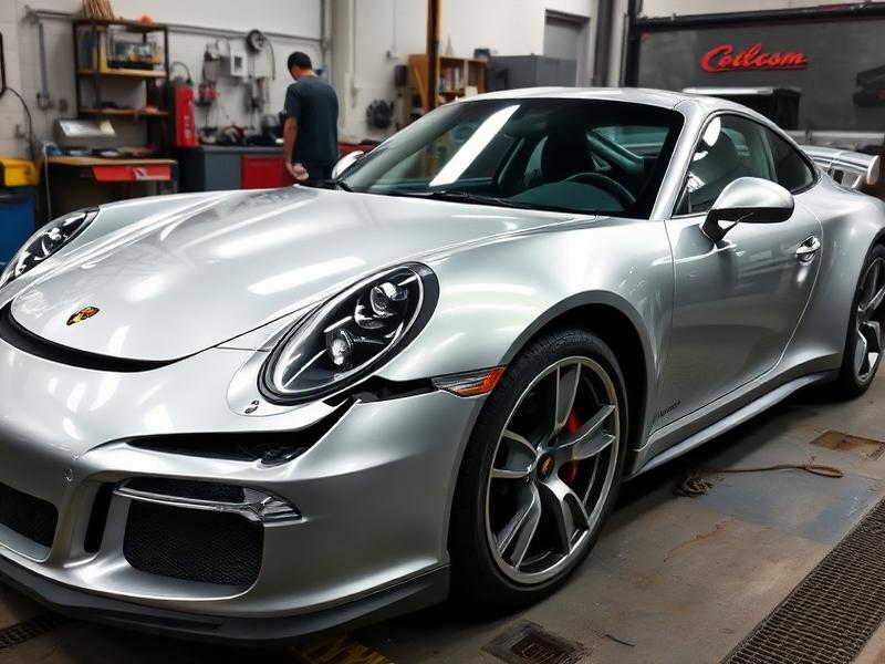 Porsche 911 GT3 before restoration